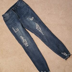 Shein women's high-waisted jeans